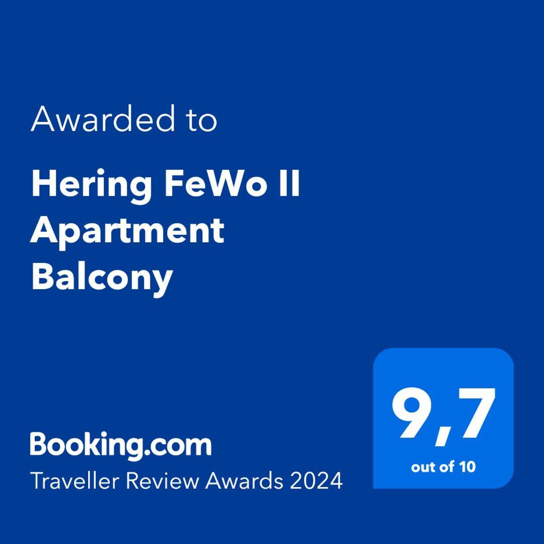 Hering Fewo II Apartment Balcony Wiek auf Ruegen Ngoại thất bức ảnh